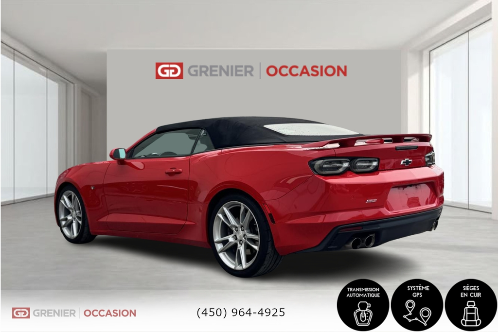 2019 Chevrolet Camaro 2SS Cuir Convertible V8 in Terrebonne, Quebec - 4 - w1024h768px