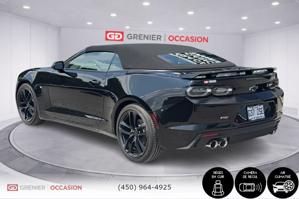 2023 Chevrolet Camaro 1LT RS Convertible Bas Kilométrage in Terrebonne, Quebec - 4 - w1024h768px