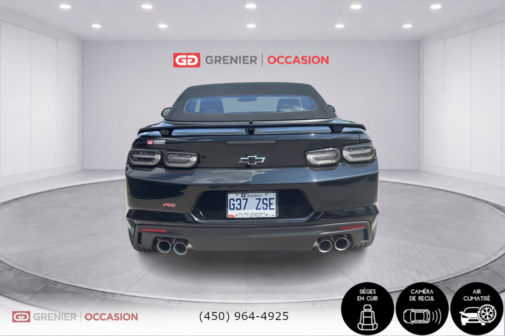 2023 Chevrolet Camaro 1LT RS Convertible Bas Kilométrage in Terrebonne, Quebec - 3 - w1024h768px
