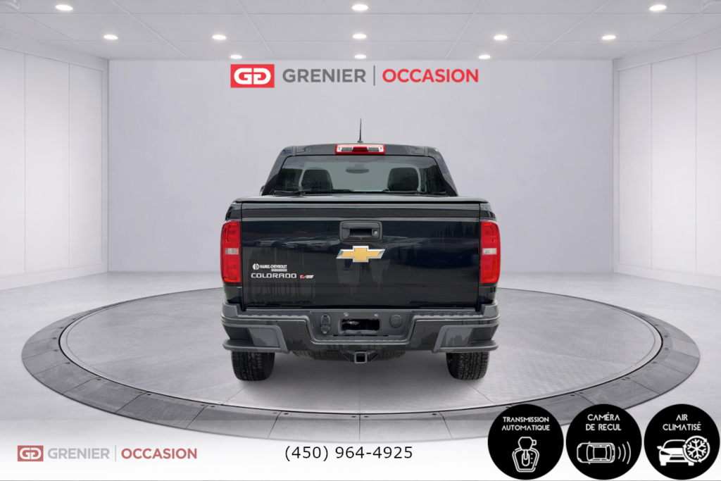 Chevrolet Colorado 4WD Work Truck Crew Cab V6 Bas Kilométrage 2019 à Terrebonne, Québec - 5 - w1024h768px