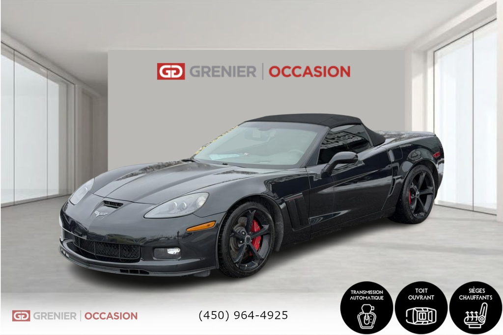 Chevrolet Corvette Convertible Z16 Grand Sport 3LT Édition Centenaire 2012 à Terrebonne, Québec - 3 - w1024h768px