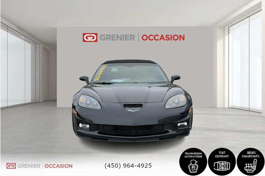 Chevrolet Corvette Convertible Z16 Grand Sport 3LT Édition Centenaire 2012 à Terrebonne, Québec - 2 - w1024h768px