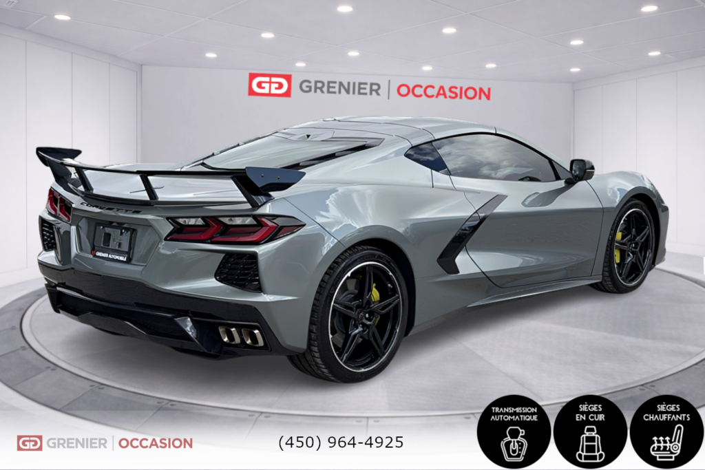 2022 Chevrolet Corvette 2LT Z51 Bas Kilométrage in Terrebonne, Quebec - 6 - w1024h768px
