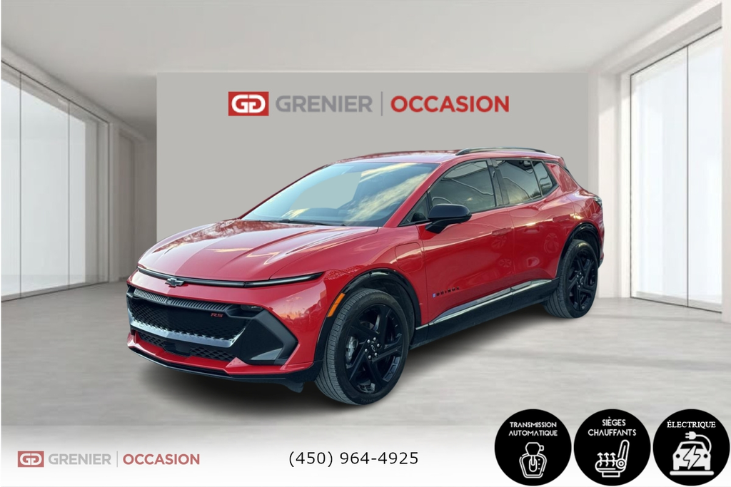 Chevrolet Equinox EV RS Cuir Mags Bluetooth 2024 à Terrebonne, Québec - 3 - w1024h768px
