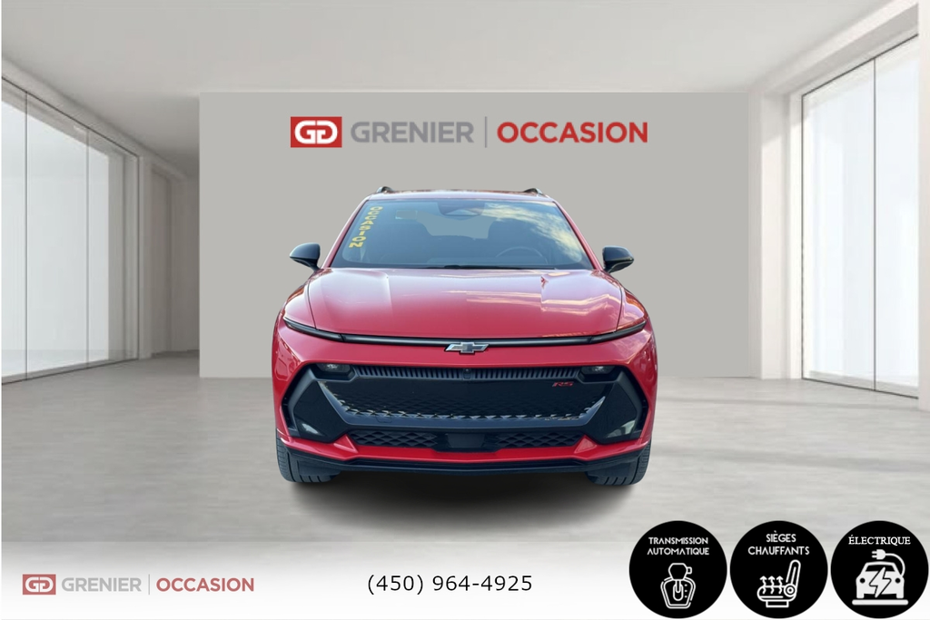 Chevrolet Equinox EV RS Cuir Mags Bluetooth 2024 à Terrebonne, Québec - 2 - w1024h768px