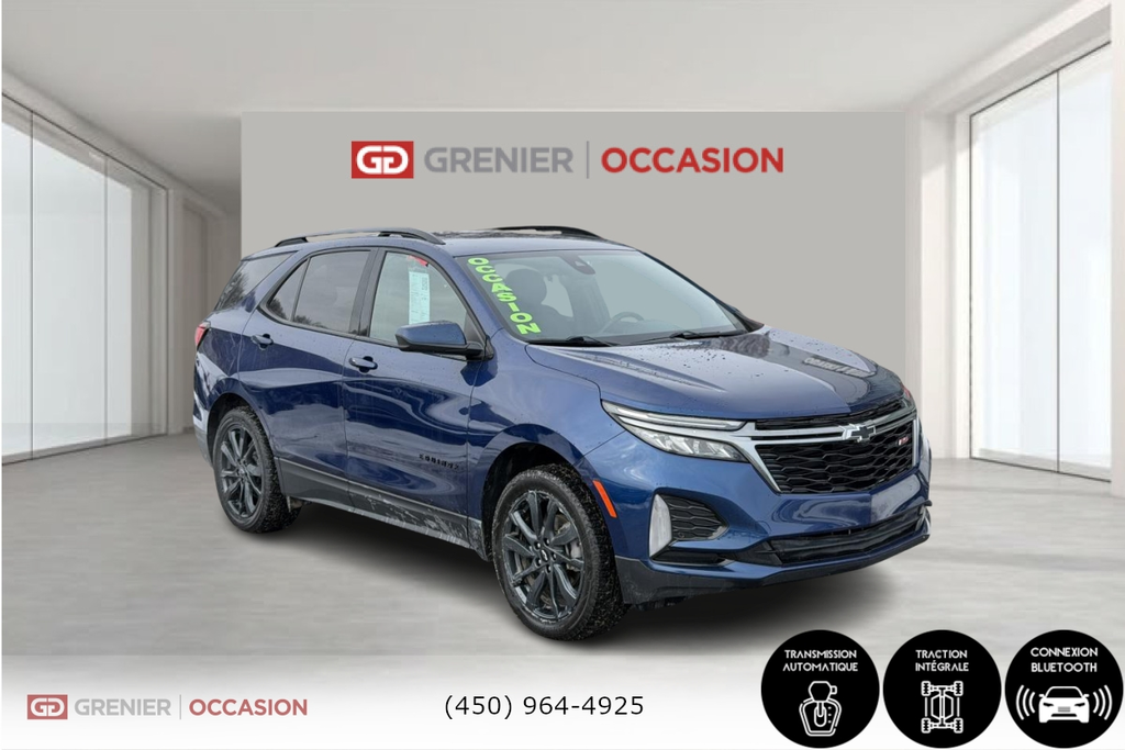 2023 Chevrolet Equinox RS AWD Caméra De Recul in Terrebonne, Quebec - 1 - w1024h768px