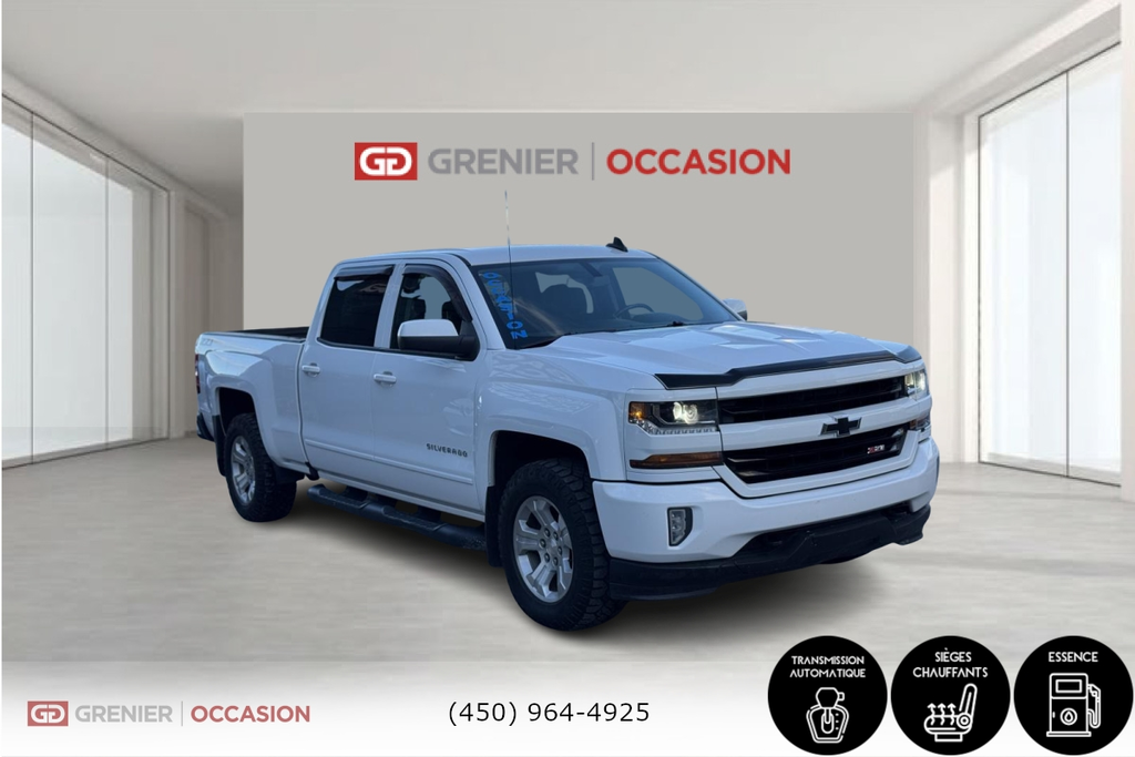 2018 Chevrolet Silverado 1500 LT Z71 Crew Cab 5.3 V8 in Terrebonne, Quebec - 1 - w1024h768px