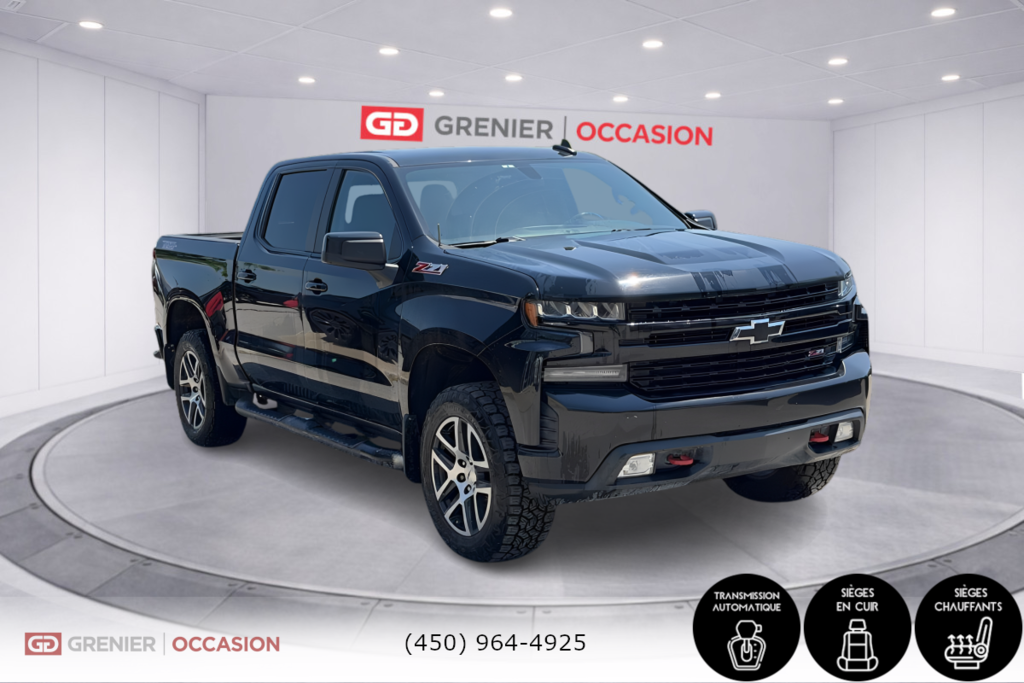 2019 Chevrolet Silverado 1500 New Silverado Crew  LT Trail Boss Cuir Bose in Terrebonne, Quebec - 1 - w1024h768px