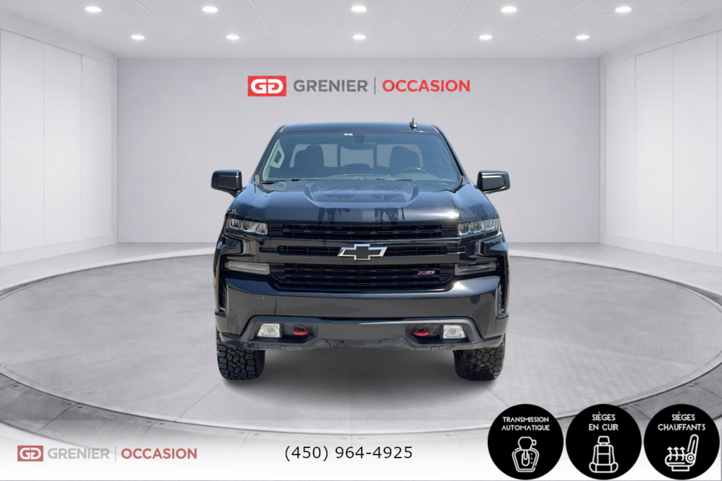 2019 Chevrolet Silverado 1500 New Silverado Crew  LT Trail Boss Cuir Bose in Terrebonne, Quebec - 2 - w1024h768px