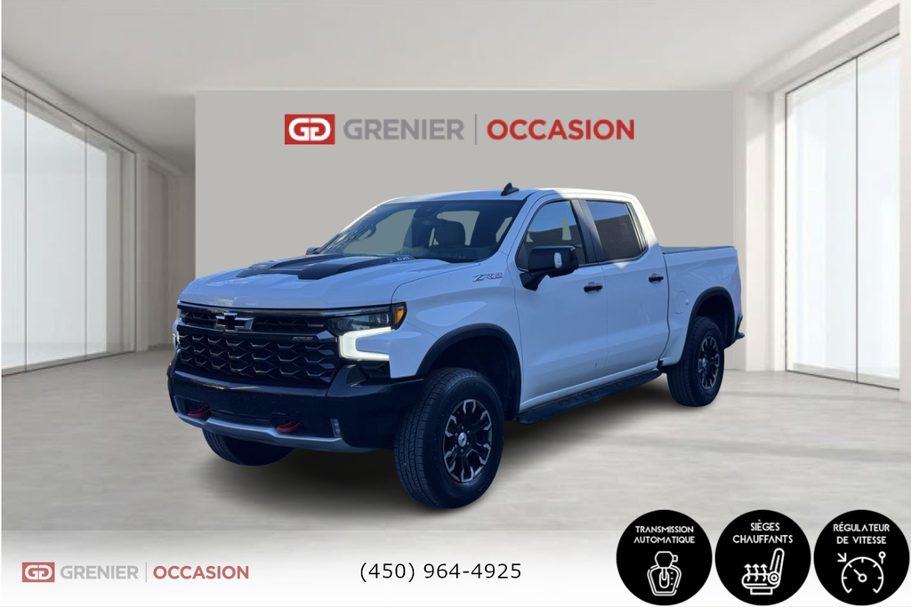 2022 Chevrolet Silverado 1500 ZR2 Crew 6.2 Toit Ouvrant in Terrebonne, Quebec - 3 - w1024h768px