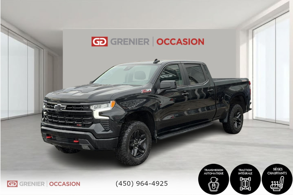2022 Chevrolet Silverado 1500 LT Trail Boss Crew 5.3 in Terrebonne, Quebec - 3 - w1024h768px