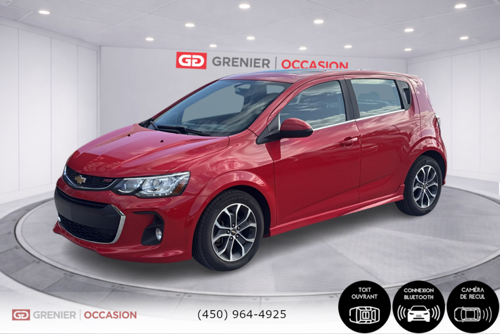 2017 Chevrolet Sonic LT RS Toit Ouvrant Bas Kilométrage in Terrebonne, Quebec - 5 - w1024h768px