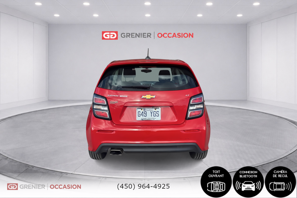 2017 Chevrolet Sonic LT RS Toit Ouvrant Bas Kilométrage in Terrebonne, Quebec - 3 - w1024h768px