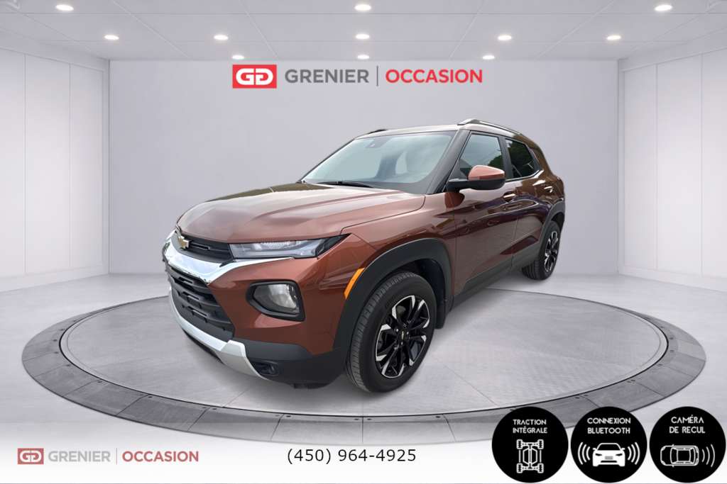 2021 Chevrolet Trailblazer LT AWD Bas Kilométrage Caméra De Recul in Terrebonne, Quebec - 5 - w1024h768px