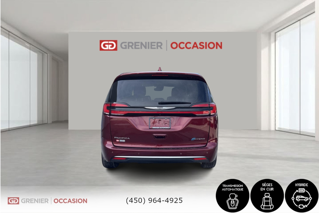Chrysler Pacifica Hybrid Limited hybrid, sieges ventile et chaufant 2022 à Terrebonne, Québec - 5 - w1024h768px