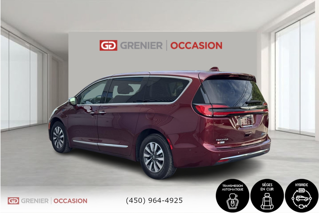 Chrysler Pacifica Hybrid Limited hybrid, sieges ventile et chaufant 2022 à Terrebonne, Québec - 4 - w1024h768px