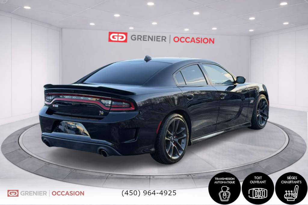 Dodge Charger Scat Pack 392 Bas Kilométrage Intérieur Rouge 2022 à Terrebonne, Québec - 4 - w1024h768px