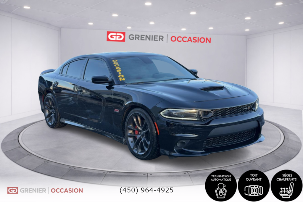 Dodge Charger Scat Pack 392 Bas Kilométrage Intérieur Rouge 2022 à Terrebonne, Québec - 1 - w1024h768px