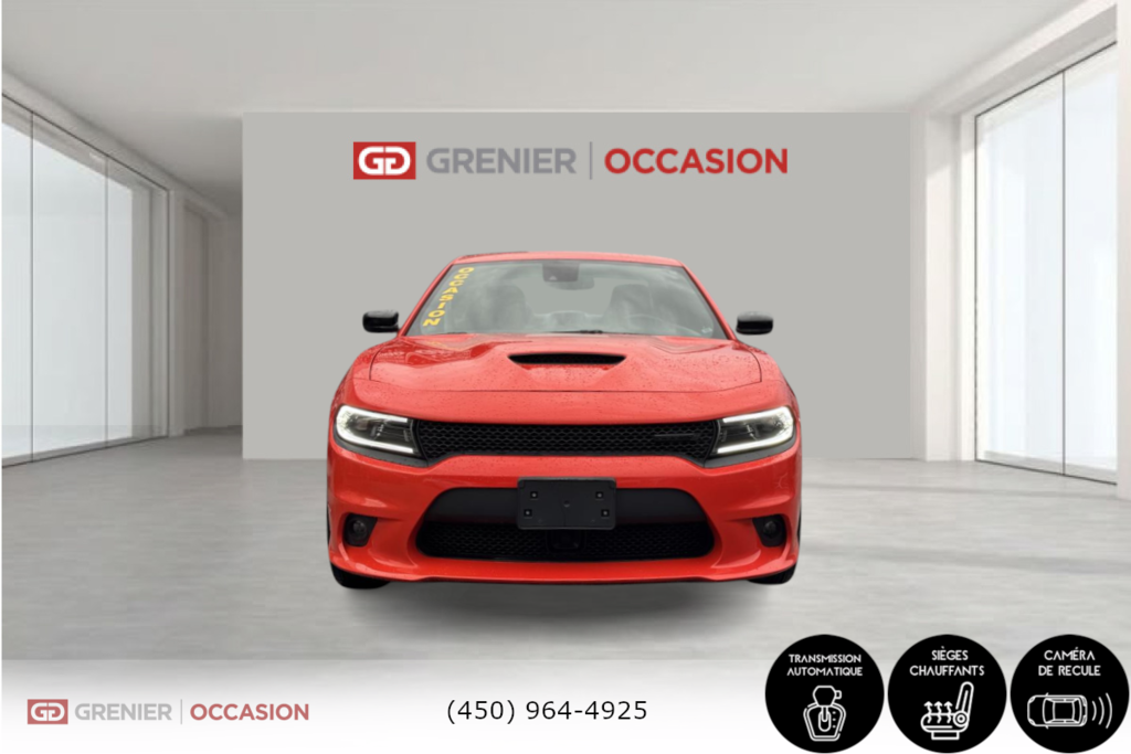 Dodge Charger GT BLACKTOP AWD CAMÉRA SIÈGES CHAUFF 2023 à Terrebonne, Québec - 2 - w1024h768px