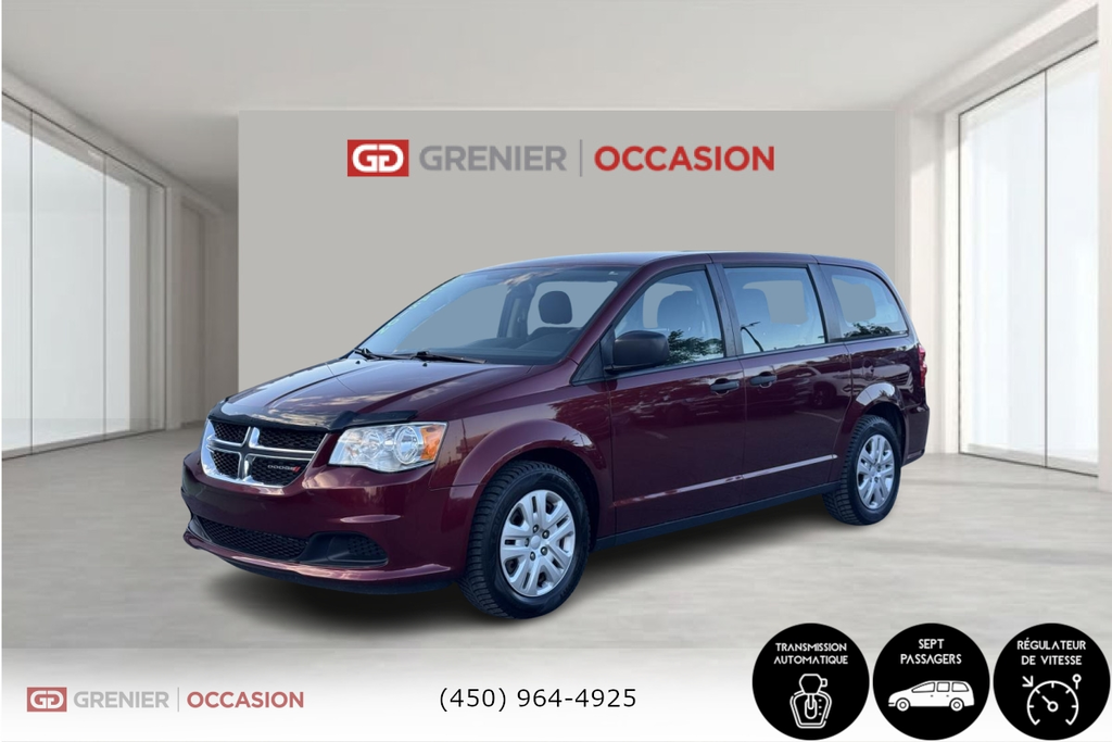 2018 Dodge Grand Caravan Canada Value Package Bas Kilométrage in Terrebonne, Quebec - 3 - w1024h768px