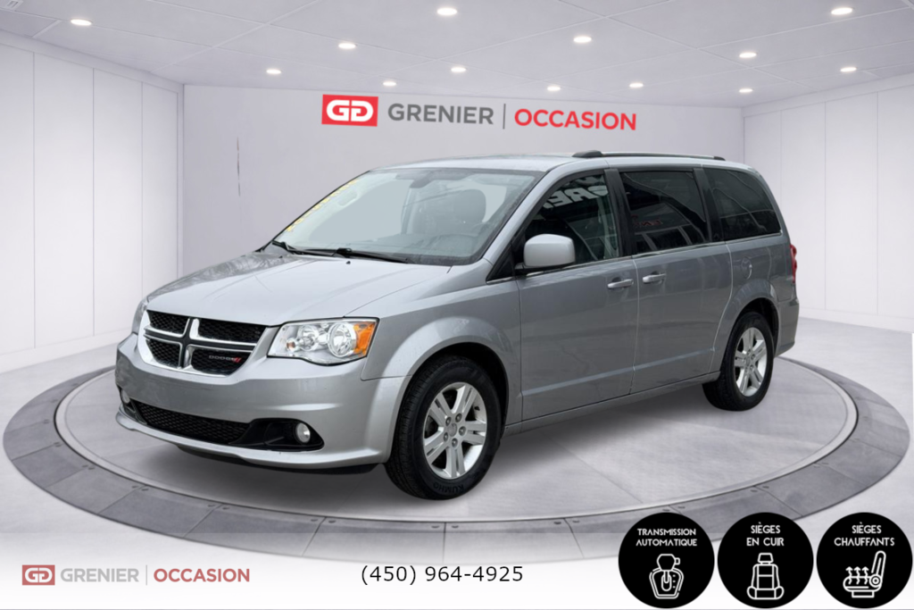 2020 Dodge Grand Caravan Crew Plus Cuir Bas Kilométrage in Terrebonne, Quebec - 3 - w1024h768px