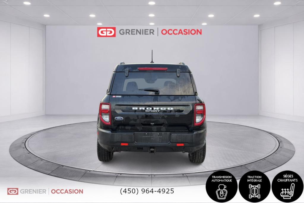 Ford Bronco Sport Big Bend caméra de recul 2022 à Terrebonne, Québec - 5 - w1024h768px