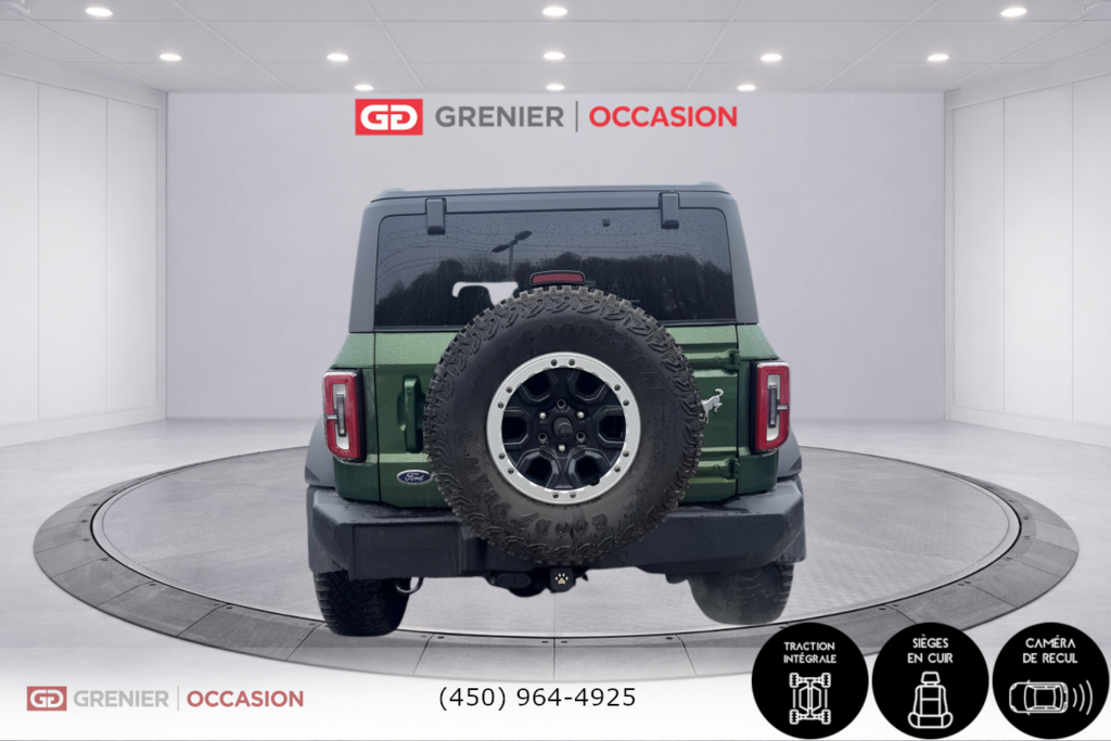 Ford Bronco Outer Banks Sasquatch Bas Kilométrage 2023 à Terrebonne, Québec - 3 - w1024h768px
