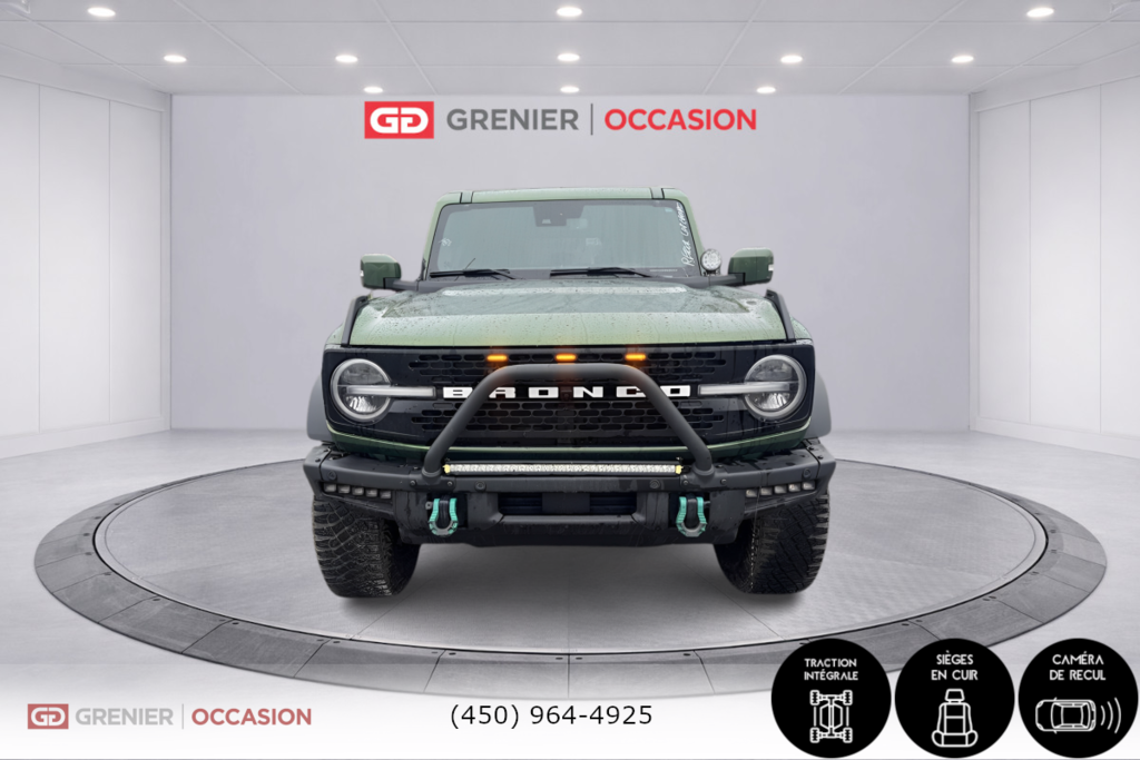 Ford Bronco Outer Banks Sasquatch Bas Kilométrage 2023 à Terrebonne, Québec - 6 - w1024h768px