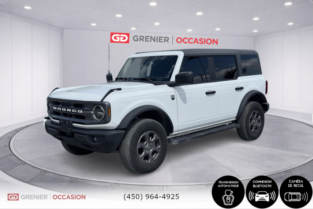2024 Ford Bronco Big Bend Bas Kilométrage in Terrebonne, Quebec - 5 - w1024h768px