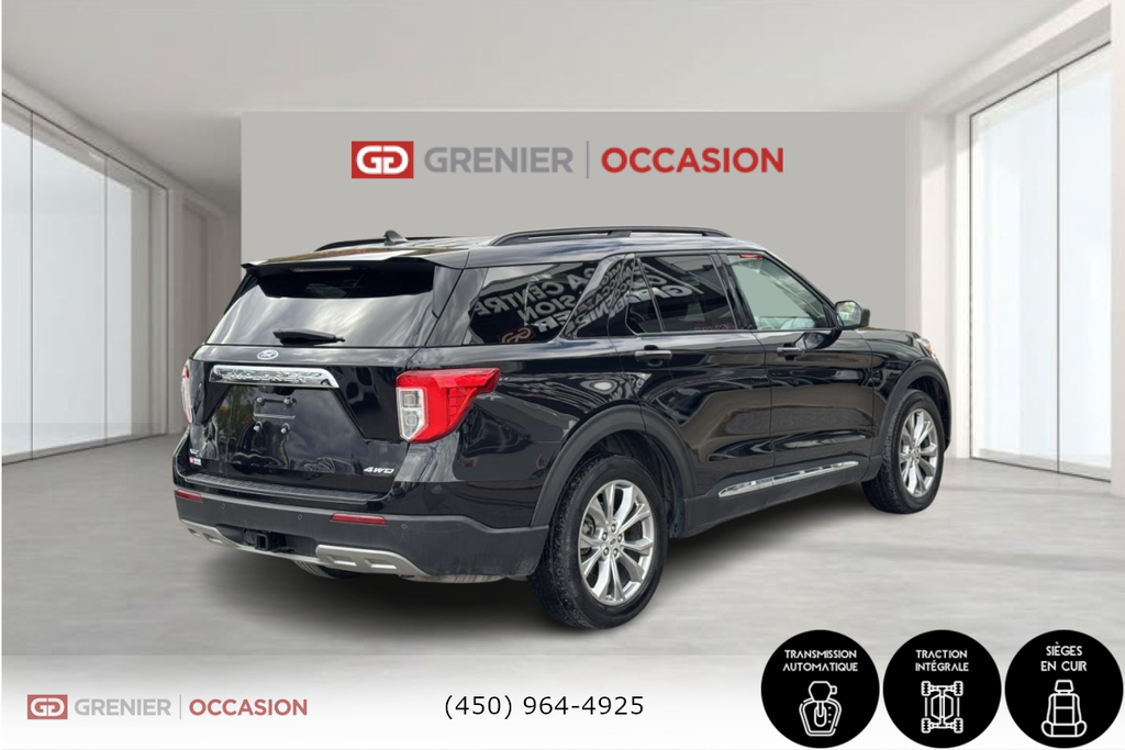 2021 Ford Explorer XLT 4WD Cuir Toit in Terrebonne, Quebec - 6 - w1024h768px