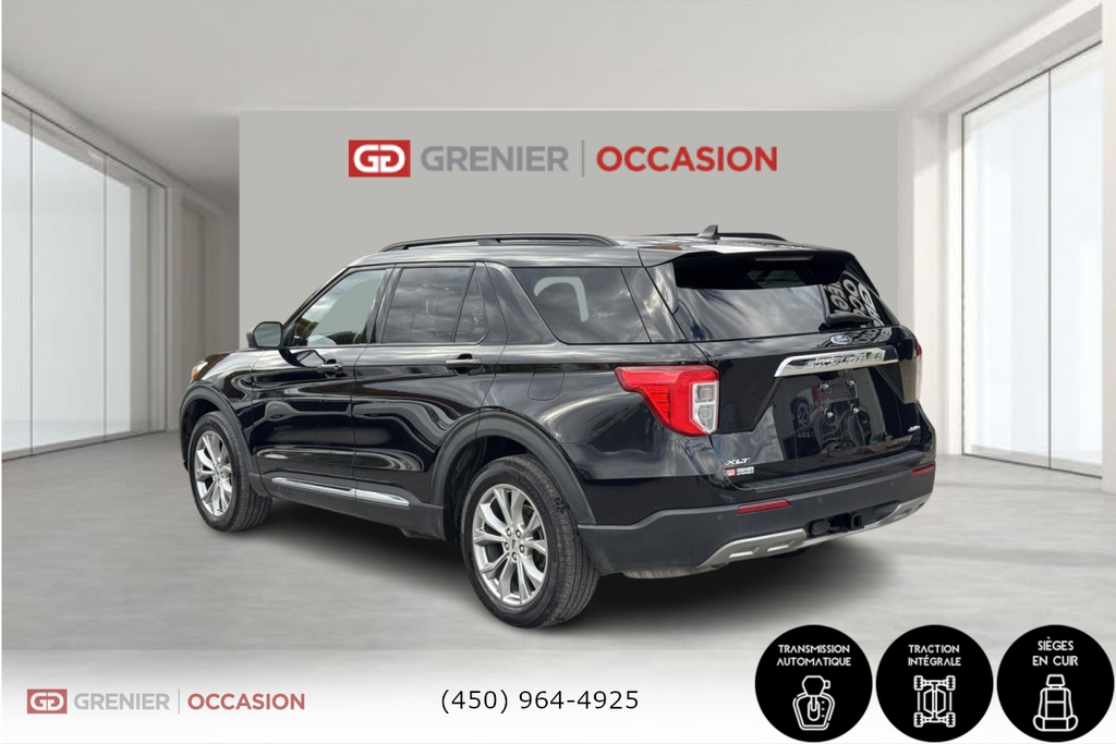 2021 Ford Explorer XLT 4WD Cuir Toit in Terrebonne, Quebec - 4 - w1024h768px