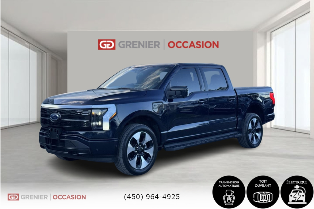 Ford F-150 Lightning PLATINUM Long Range Mag 22 Pouces 2022 à Terrebonne, Québec - 3 - w1024h768px