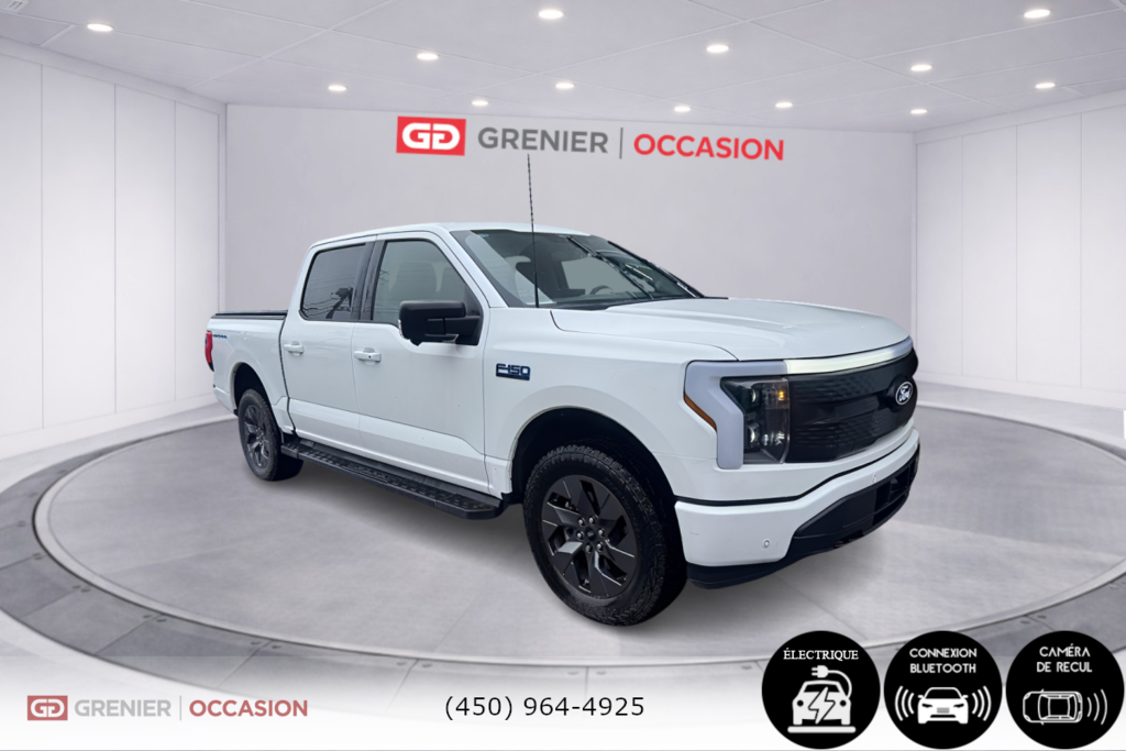 Ford F-150 Lightning Flash Cuir Bang & Olufsen Crew 2025 à Terrebonne, Québec - 1 - w1024h768px