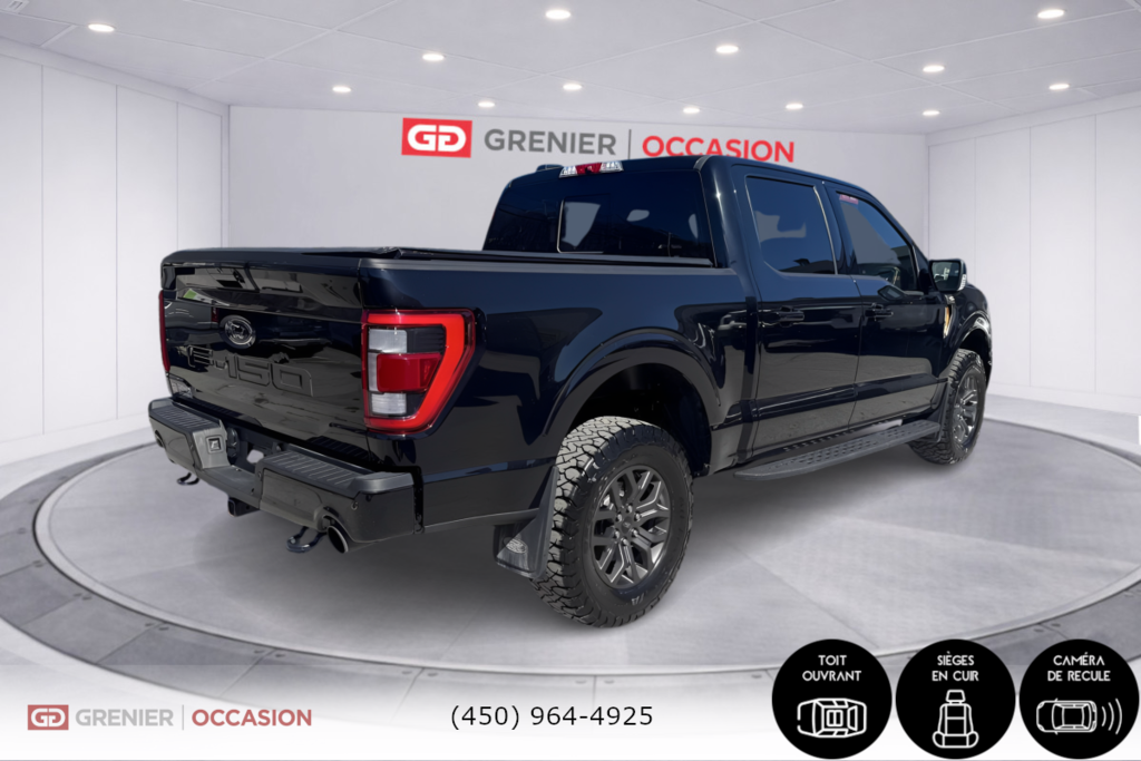 Ford F-150 TREMOR 402A Crew Toit Panoramique Cuir 2022 à Terrebonne, Québec - 2 - w1024h768px