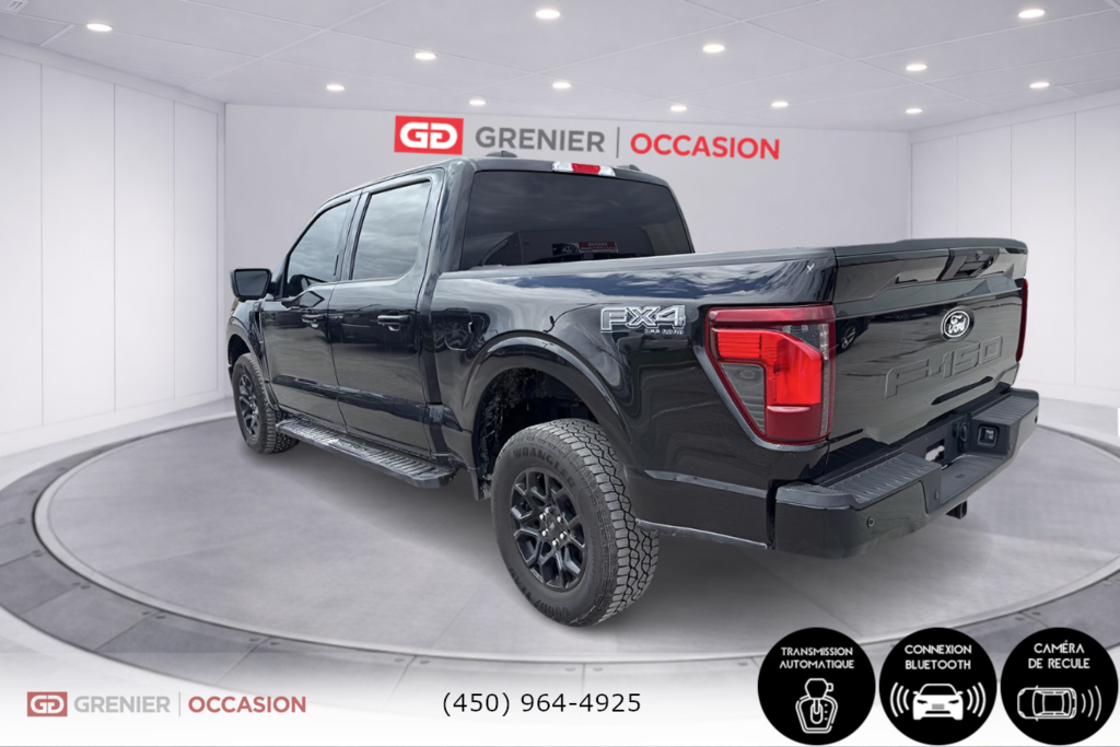 2024 Ford F-150 XLT FX4 Crew 3.5 Bas Kilométrage in Terrebonne, Quebec - 4 - w1024h768px