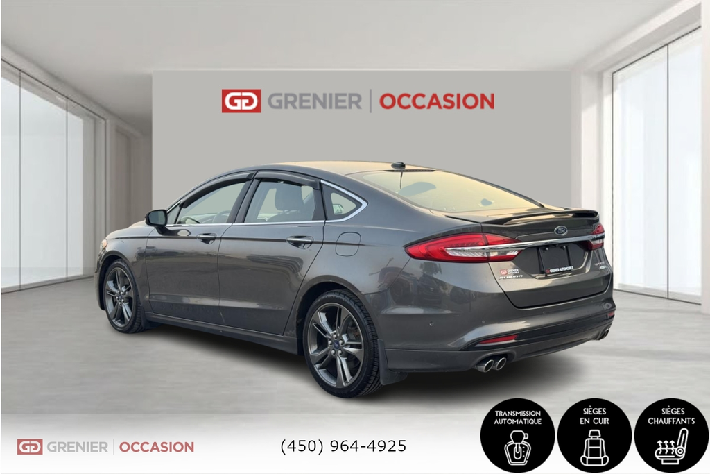 Ford Fusion Sport V6 Toit. Ouvrant Cam Rec Bas Kilo 2018 à Terrebonne, Québec - 4 - w1024h768px