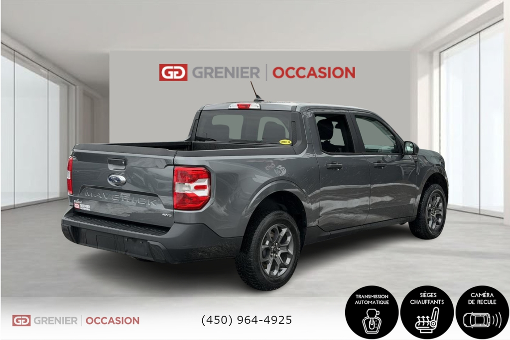Ford Maverick XLT commande au volant, siège chauffant 2022 à Terrebonne, Québec - 6 - w1024h768px