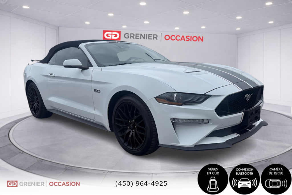Ford Mustang GT Premium Bas Kilométrage Convertible 2023 à Terrebonne, Québec - 1 - w1024h768px
