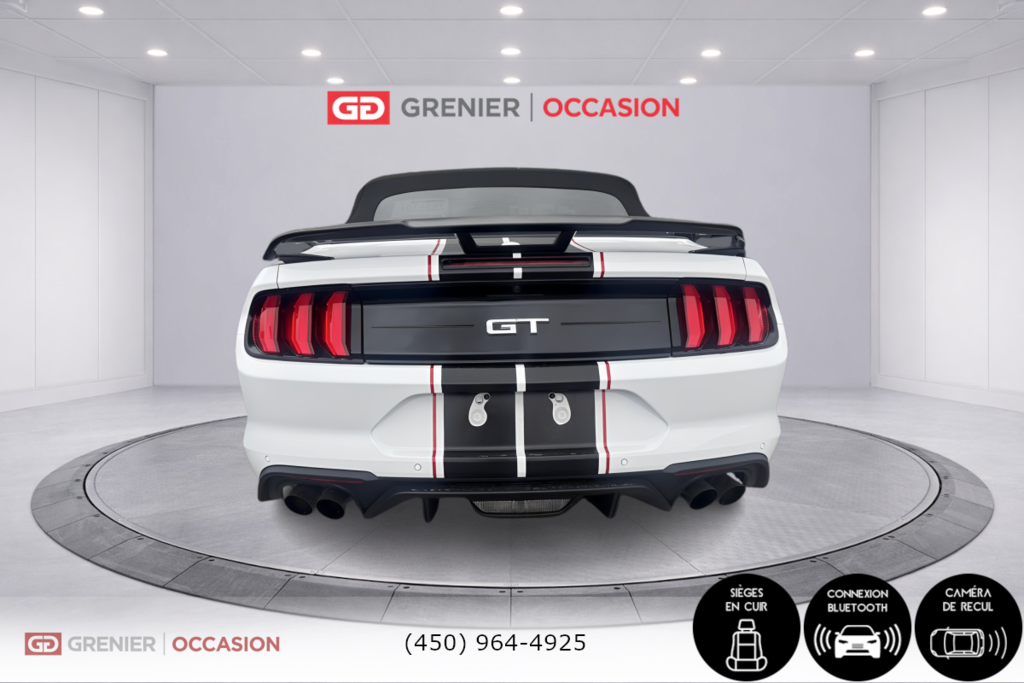Ford Mustang GT Premium Bas Kilométrage Convertible 2023 à Terrebonne, Québec - 3 - w1024h768px