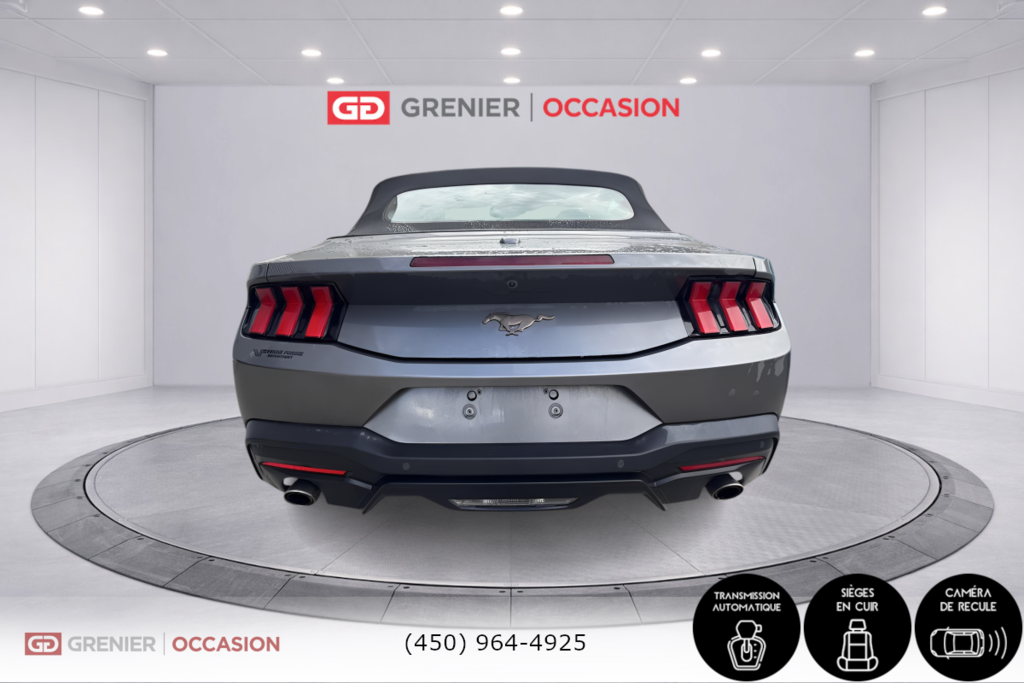 Ford Mustang GT Premium Convertible Bas Kilométrage 2026 à Terrebonne, Québec - 3 - w1024h768px