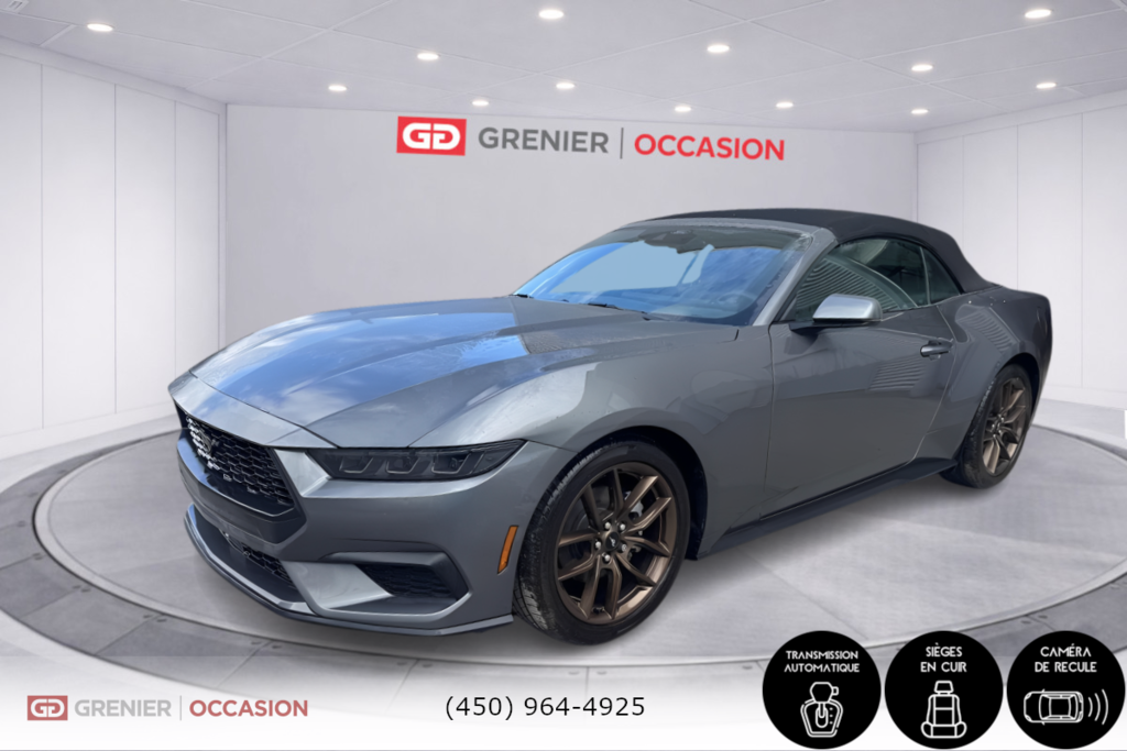 Ford Mustang GT Premium Convertible Bas Kilométrage 2026 à Terrebonne, Québec - 5 - w1024h768px
