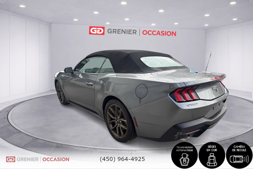 Ford Mustang GT Premium Convertible Bas Kilométrage 2026 à Terrebonne, Québec - 4 - w1024h768px