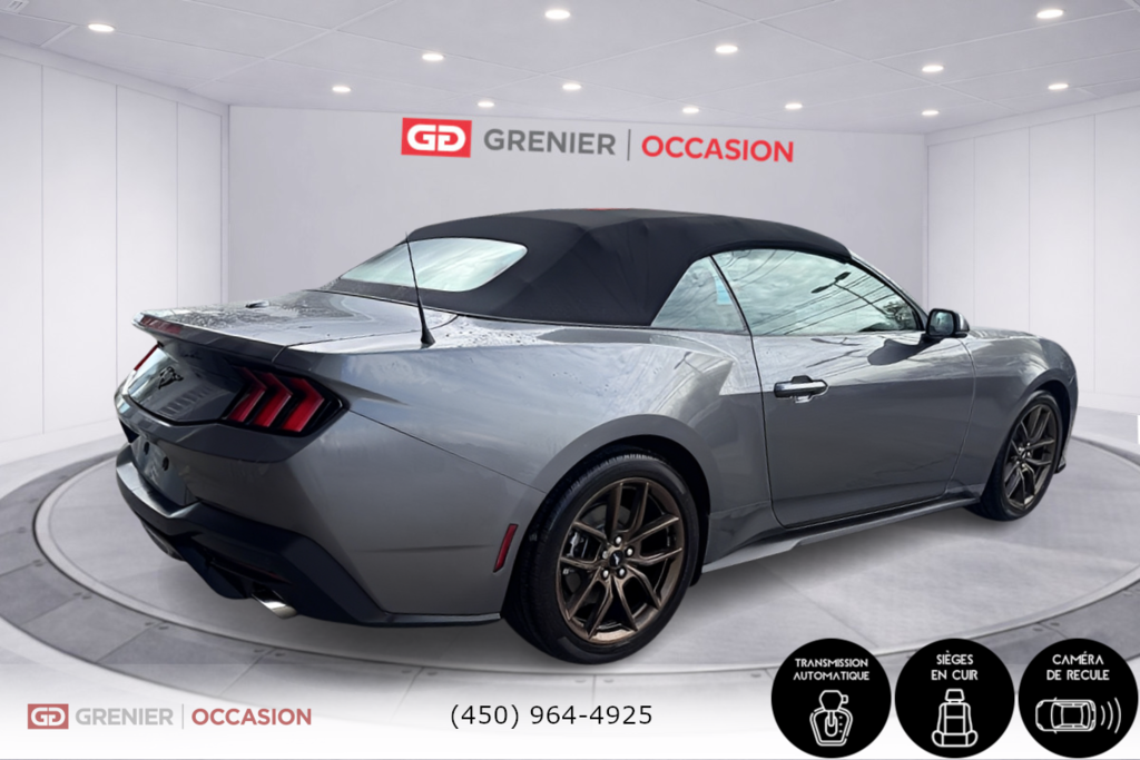 Ford Mustang GT Premium Convertible Bas Kilométrage 2026 à Terrebonne, Québec - 2 - w1024h768px