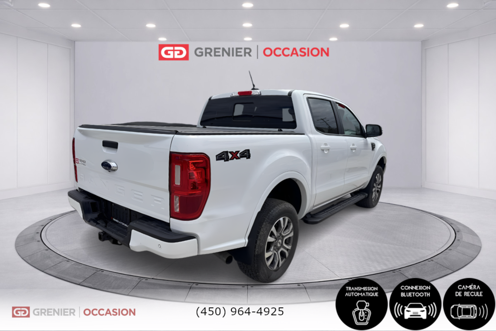 2023 Ford Ranger Lariat Crew Cuir 4x4 Bas Kilométrage in Terrebonne, Quebec - 2 - w1024h768px
