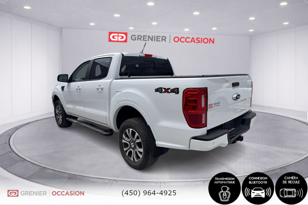 2023 Ford Ranger Lariat Crew Cuir 4x4 Bas Kilométrage in Terrebonne, Quebec - 4 - w1024h768px