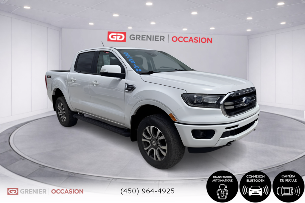 2023 Ford Ranger Lariat Crew Cuir 4x4 Bas Kilométrage in Terrebonne, Quebec - 1 - w1024h768px