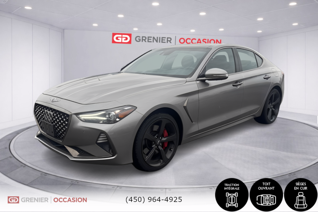 GENESIS G70 3.3T Sport Cuir Toit Ouvrant 2021 à Terrebonne, Québec - 5 - w1024h768px