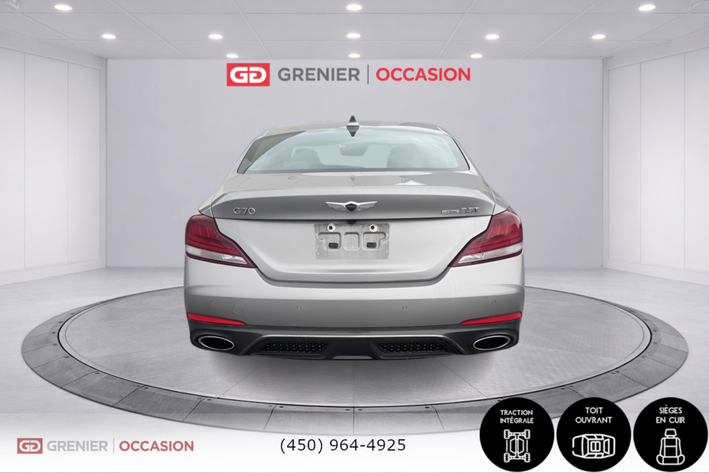 2021 GENESIS G70 3.3T Sport Cuir Toit Ouvrant in Terrebonne, Quebec - 3 - w1024h768px