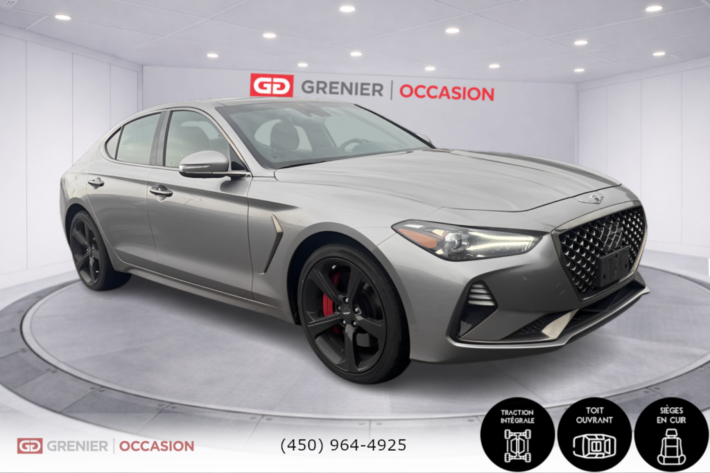GENESIS G70 3.3T Sport Cuir Toit Ouvrant 2021 à Terrebonne, Québec - 1 - w1024h768px