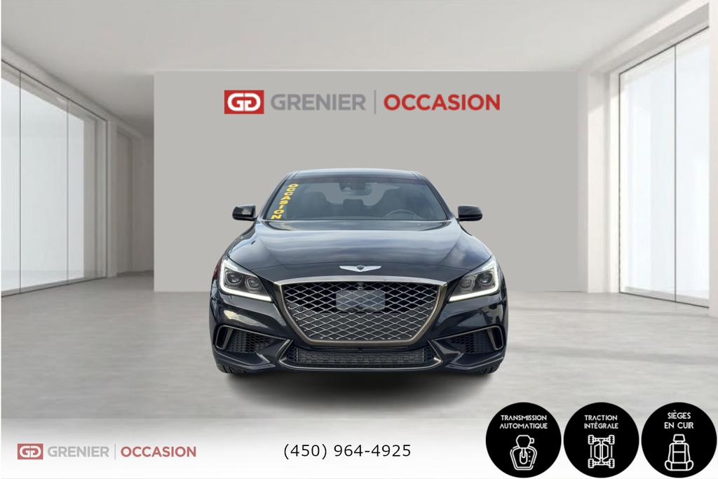 2020 GENESIS G80 3.3T Sport AWD Cuir 3.3T in Terrebonne, Quebec - 2 - w1024h768px